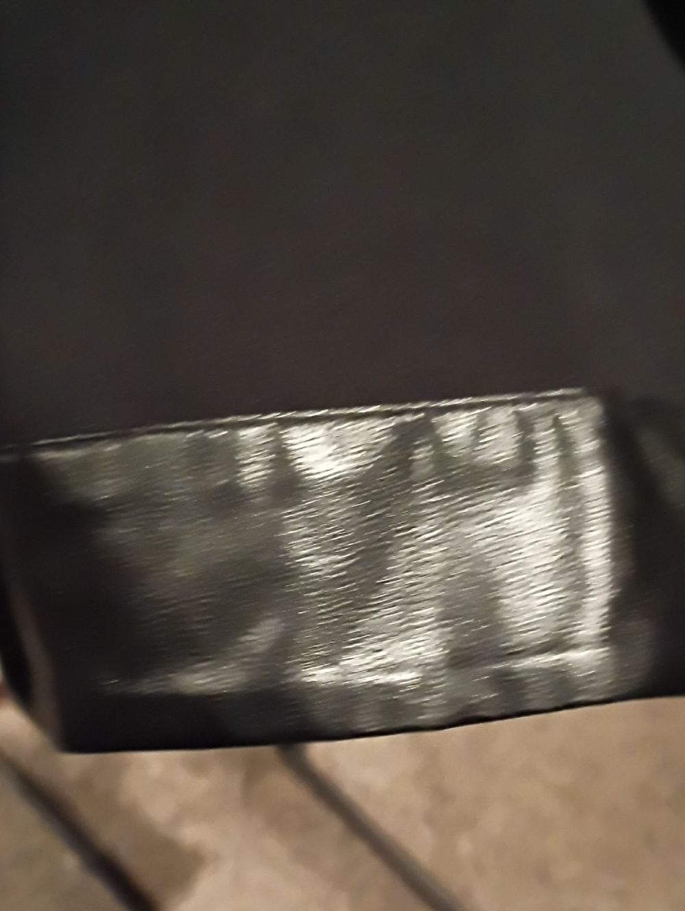 Ming Wang Rayon Blend Black Jacket/Coat with Banded Leather Trim & Side Slits - Picture 10 of 13